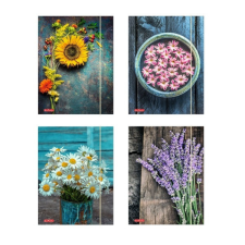 Herlitz Flower A4 gumis mappa mappa