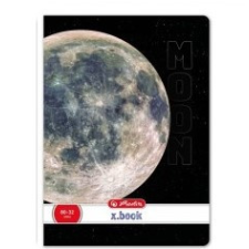 Herlitz Galaxy kockás füzet, A4, Hold füzet