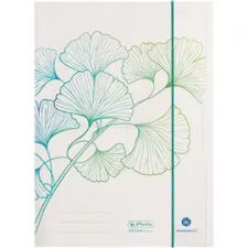 Herlitz GREENline Ginkgo A4 gumis mappa (HERLITZ_50033935) mappa