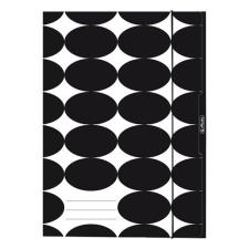 Herlitz Gumis mappa Herlitz Just Black A/4 mappa