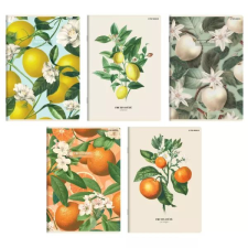 Herlitz Gyümölcs mintás Soft Touch négyzetrácsos füzet, A5 - többféle füzet