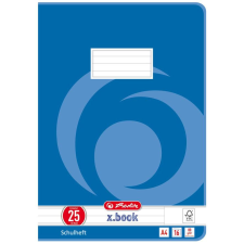 Herlitz Hefte x.book   A4/16 Lin.25   FSC Mix (3322500) füzet