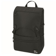Herlitz Herlitz be.bag be.smart iskolai hátizsák, Black/Fekete (25 liter) iskolatáska