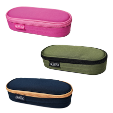 Herlitz Herlitz Tolltartó ovális, 1 klapnis Fresh Colors tolltartó