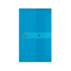 Herlitz Hungária Kft. Herlitz Dokumentumtartó DL PP, easy áttetsző kék