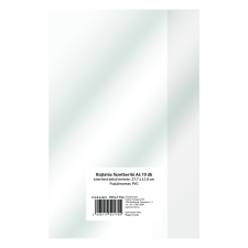 Herlitz Hungária Kft. Herlitz Füzetborító/10 db  A4 átlátszó füzetborító
