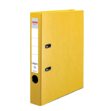  Herlitz Iratrendező 5cm Q.file sárga mappa