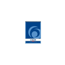 Herlitz Jegyzettömb spirálozott, A7, 50lap, Herlitz vonalas jegyzettömb