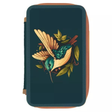 Herlitz : Kolibri mintás tolltartó, kétemeletes tolltartó