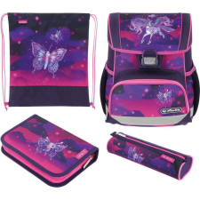 Herlitz Loop Plus Magic Unicorn iskolatáska készlet - Mintás (50046218) iskolatáska