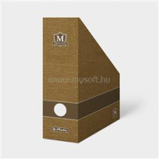 Herlitz Montana 11cm barna karton iratpapucs (HERLITZ_09060369) irattartó