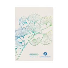 Herlitz Notizheft A6 GREENline 32 Bl. liniert Ginkgo (50033584) füzet