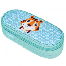 Herlitz ovális tolltartó, Cute Animals - Tiger tolltartó