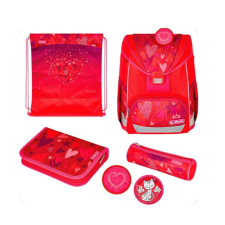 Herlitz UltraLight Plus iskolatáska szett, Sweet Hearts iskolatáska