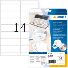 HERMA Adressetik. 102x38  mm Papier Ecken rund  280 St. (4433) etikett