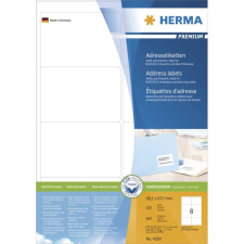 HERMA Adressetiketten A4 weiß 99,1x67,7   mm Papier 800 St. (4269) etikett