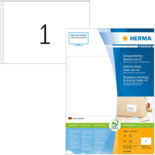 HERMA Adressetiketten A5 weiß 148,5x205 mm Papier 400 St. (8690) etikett
