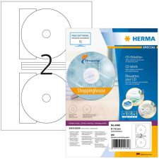 HERMA CD-Etik. Maxi A4 weiß 116 mm Papier opak  200 St. (4460) etikett