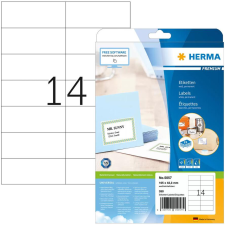 HERMA Etiketten Premium A4 weiß 105x42,3  mm Papier 350 St. (5057) etikett