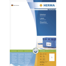 HERMA Etiketten Premium A4 weiß 210x297  mm Papier  200 St. (4631) etikett