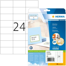 HERMA Etiketten Premium A4 weiß 70x37     mm Papier 240 St. (8644) etikett