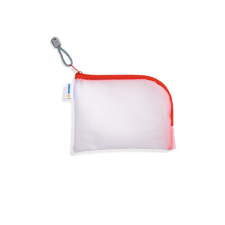 HERMA Irattartó tasak Herma A6 19x14 cm, univerzális, zippes piros irattartó