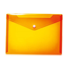 HERMA Irattartó tasak Herma A/5 25x18 cm patentos narancssárga irattartó