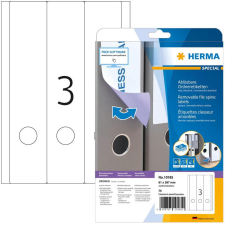 HERMA Ordneretiketten A4 weiß 61x297 mm ablösb. opak  75 St. (10185) etikett