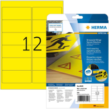 HERMA Signal-Etiketten A4 99,1x42,3 mm gelb Folie  300 St. (8029) etikett