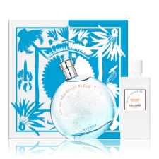Hermes Eau des Merveilles Bleue SET: edt 100ml + Testápoló 80ml kozmetikai ajándékcsomag
