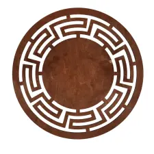  Hermia fa asztali alátét szett (4 darab) Rose Labyrinth - rózsa konyhai eszköz