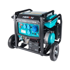 Heron , benzinmotoros áramfejlesztő, 8000 VA, 230V, hordozható (MDB-8896145) aggregátor
