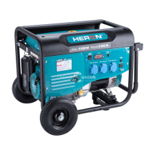 HERON Heron, benzinmotoros áramfejlesztő, max 5500 VA, egyfázisú aggregátor