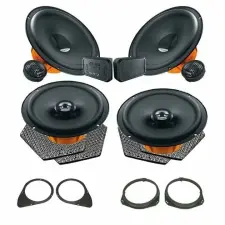 Hertz Dieci autós hangszórócsomag Fiat 500 2010-hez, RMS 80W elektromos alkatrész
