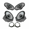  Hertz Uno autóhangszóró csomag dedikált a Nissan Pathfinder 2012-2021 modellhez, RMS 85W