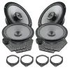  Hertz Uno autóhangszóró csomag dedikált Toyota Avensis 2003-2009, RMS 75W