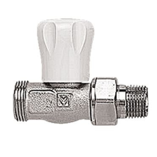 Herz egyenes radiátorszelep GP 1/2" x G 3/4" hűtés, fűtés szerelvény