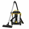 HERZBERG Víz- és porszívó rozsdamentes acél 1200 W 25 l