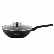 Herzog WOK serpenyő fedővel HR-2618, 32cm/5,8L edény