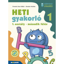  Heti gyakorló 1. osztály 2. félév (MS-1132) tankönyv