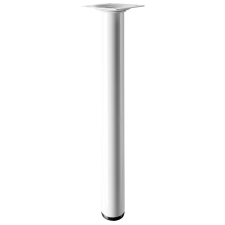 Hettich asztalláb, átmérő: 30 mm x 300 mm, fehér bútor