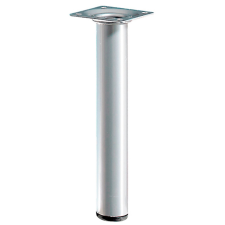 Hettich asztalláb átmérője 30 mm x 200 mm alumínium hatású bútor