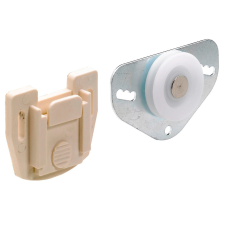 Hettich SlideLine 88 szerelőkészlet egy db 25 kg-os ajtóhoz, acél / műanyag bútor