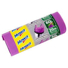 HEWA (FINO) 60L Szemeteszsák köthető füles 20db/tek. tisztító- és takarítószer, higiénia