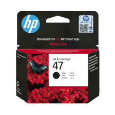 Hewlett-Packard HP Ink Cartridge 47 - Black (6ZD21AE) - Nyomtató Patron nyomtatópatron & toner
