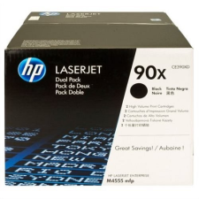 Hewlett Packard HP lézertoner CE390XD fekete No.90X fekete 2x24000 old. nyomtatópatron & toner