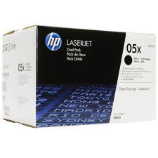 Hewlett Packard HP lézertoner CE505XD No.05XD fekete 2x6500 old. nyomtatópatron & toner