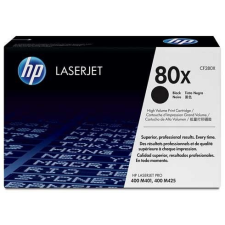 Hewlett Packard HP lézertoner CF280X No.80X fekete 6900 old. nyomtatópatron & toner
