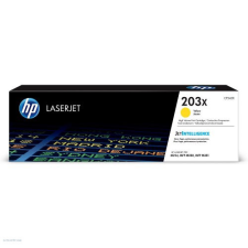 Hewlett Packard HP lézertoner CF542X No.203X sárga 2500 old. nyomtatópatron & toner