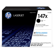 Hewlett Packard HP lézertoner W1470X No.147X fekete 25.200 old. nyomtatópatron & toner